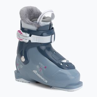 Черевики лижні дитячі Nordica Speedmachine J 1 blue/light blue/fucsia