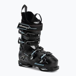 Черевики лижні жіночі Nordica Pro Machine 3 95 W GW black/light blue/white