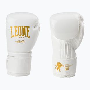 Рукавиці воксерські LEONE Black&White білі GN059