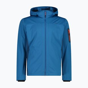 Куртка софтшел чоловіча CMP 39A5027 Zip Hood pacific/ocean