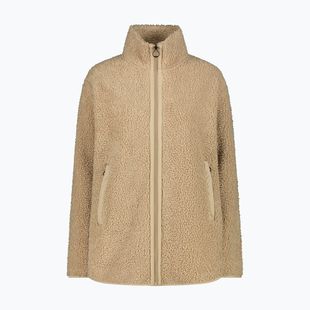 Куртка жіноча CMP 35P3846 Long Teddy Highloft cookie