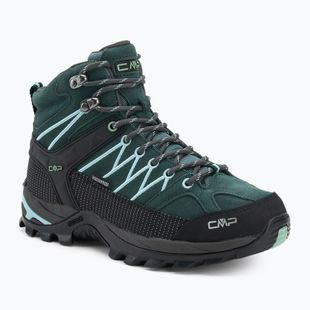 Черевики трекінгові жіночі CMP Rigel Mid Wp trek green/jade