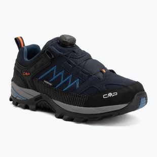 Взуття трекінгове чоловіче CMP Rigel Low Fitgo Wp b.blue/flash orange