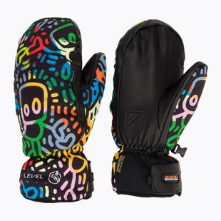 Рукавиці гірськолижні дитячі Level Vertigo Mitt Teen pattern