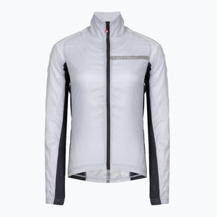 Куртка велосипедна жіноча Castelli Squadra Stretch silver gray/dark gray