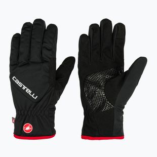Рукавички велосипедні чоловічі Castelli Entrata Thermal black
