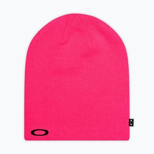 Шапка зимова Oakley Fine Knit neon pink