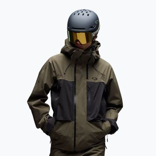 Куртка для сноуборда чоловіча Oakley Baldface Gore-Tex deep olive/pitch black