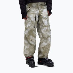 Штани лижні чоловічі Oakley Bravo Cargo Shell off/slope camo pebble