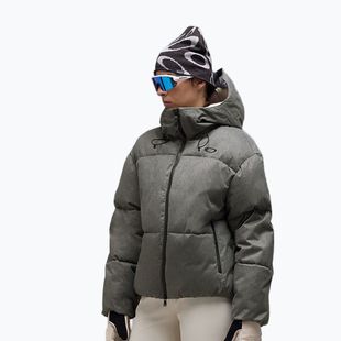 Куртка лижна жіноча Oakley Icicle Cropped cement melange