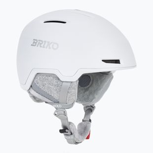 Шолом гірськолижний Briko Yuki matt shiny white/silver