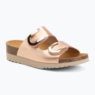 Жіночі шльопанці Scholl Montery 2 Straps Ad Med rose/gold