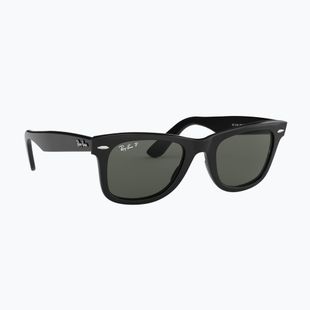 Окуляри сонцезахисні Ray-Ban Wayfarer Classic black/green polarized