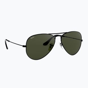 Окуляри сонцезахисні Ray-Ban Aviator Classic black/green g-15