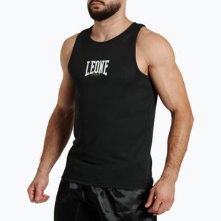 Футболка для тренувань чоловіча LEONE 1947 Color Block tank black