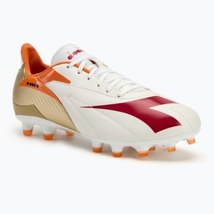 Кросівки футбольні чоловічі Diadora Maximus LT SLP12 white/chili pepper/russet orange