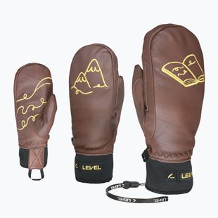 Рукавиці лижні жіночі Level Ivory Mitt brown