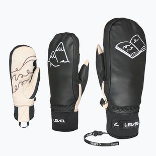 Рукавиці лижні жіночі Level Ivory Mitt pk black