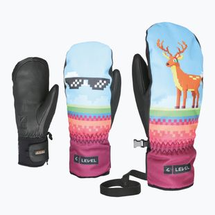 Рукавички лижні дитячі Level Vertigo Mitt Teen sky blue