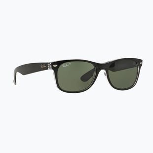 Окуляри сонцезахисні Ray-Ban New Wayfarer Classic matte black transparent/green g-15