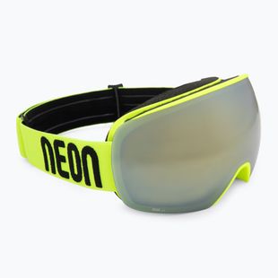 Окуляри гірськолижні Neon Beam yellow/mirror bronze