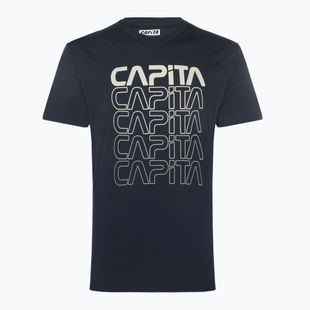 Футболка CAPiTA Worm washed navy