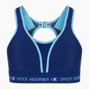 Shock Absorber Ultimate Run Bra М'який спортивний тренувальний бюстгальтер темно-синього кольору