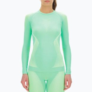 Жіноча термоактивна кофта UYN Evolutyon UW Shirt light green/white/white