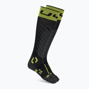 Шкарпетки гірськолижні чоловічі UYN Ski One Merino black/lime