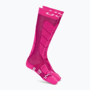 Шкарпетки гірськолижні дитячі UYN Junior Ski pink