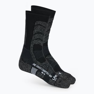 Шкарпетки гірськолижні чоловічі UYN Ski Cross Country One Bio black/anthracite