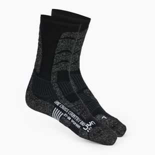 Шкарпетки гірськолижні жіночі UYN Ski Cross Country One Bio black/anthracite