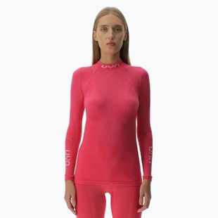 Лонгслів термічний жіночий UYN Elevation Biomorph LS Turtle Neck pink yarrow