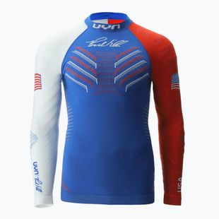 Чоловічий тепловий лонгслів UYN Natyon 3.0 USA Bode Miller LS Turtle Neck Thermal Longsleeve