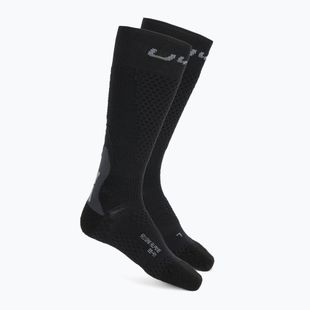 Шкарпетки лижні чоловічі UYN Ski One Alpine Merino black/grey