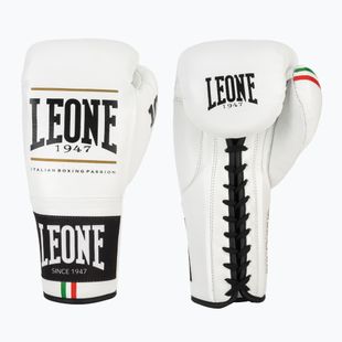 Рукавиці боксерські LEONE 1947 Shock Plus white
