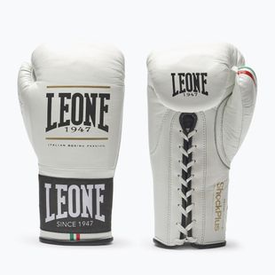 Рукавиці боксерські LEONE 1947 Shock Plus white
