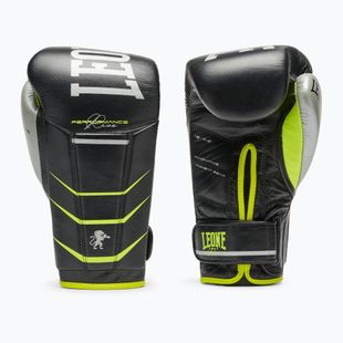 Рукавиці боксерські LEONE 1947 Revo Performance Fluo black