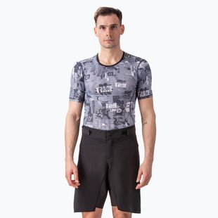 Велошорти чоловічі Alé Pantalone S/B Overland black