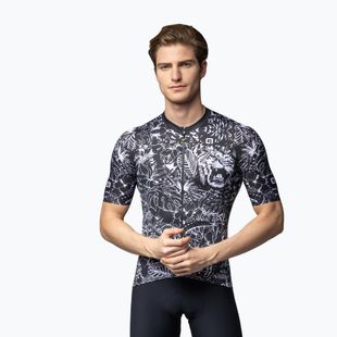 Чоловіча велофутболка Alé Safari чорна