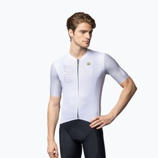 Футболка велосипедна чоловіча Alé Follow Me white