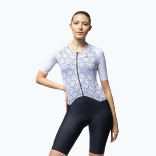 Комбінезон для тріатлону жіночий Alé Focus white