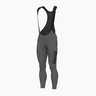 Штани велосипедні чоловічі Alé Stones Cargo 2.0 Bibtights acciaio/steel