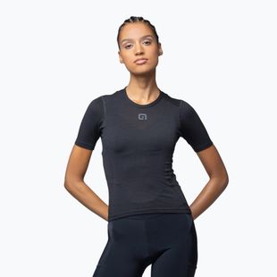 Майка велосипедна жіноча Alé Merino SS nero/black