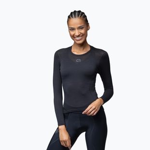 Майка велосипедна жіноча Alé Merino LS nero/black