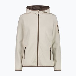 Кофта трекінгова жіноча CMP 34H6376 Fix Hood cream/off white