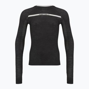 Лонгслів велосипедний чоловічий Castelli Merino Seamless Baselayer black