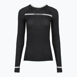 Лонгслів велосипедний жіночий Castelli Merino Seamless Baselayer W black