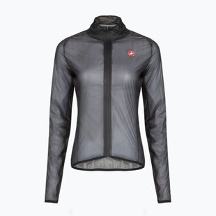 Куртка велосипедна жіноча Castelli Squall Shell W light black/silver gray