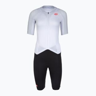 Комбінезон велоспортивний жіночий Castelli Free Sanremo 3 SS in white/black